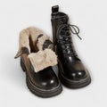 Lourdes | Modern and Durable Warm Leather Boots