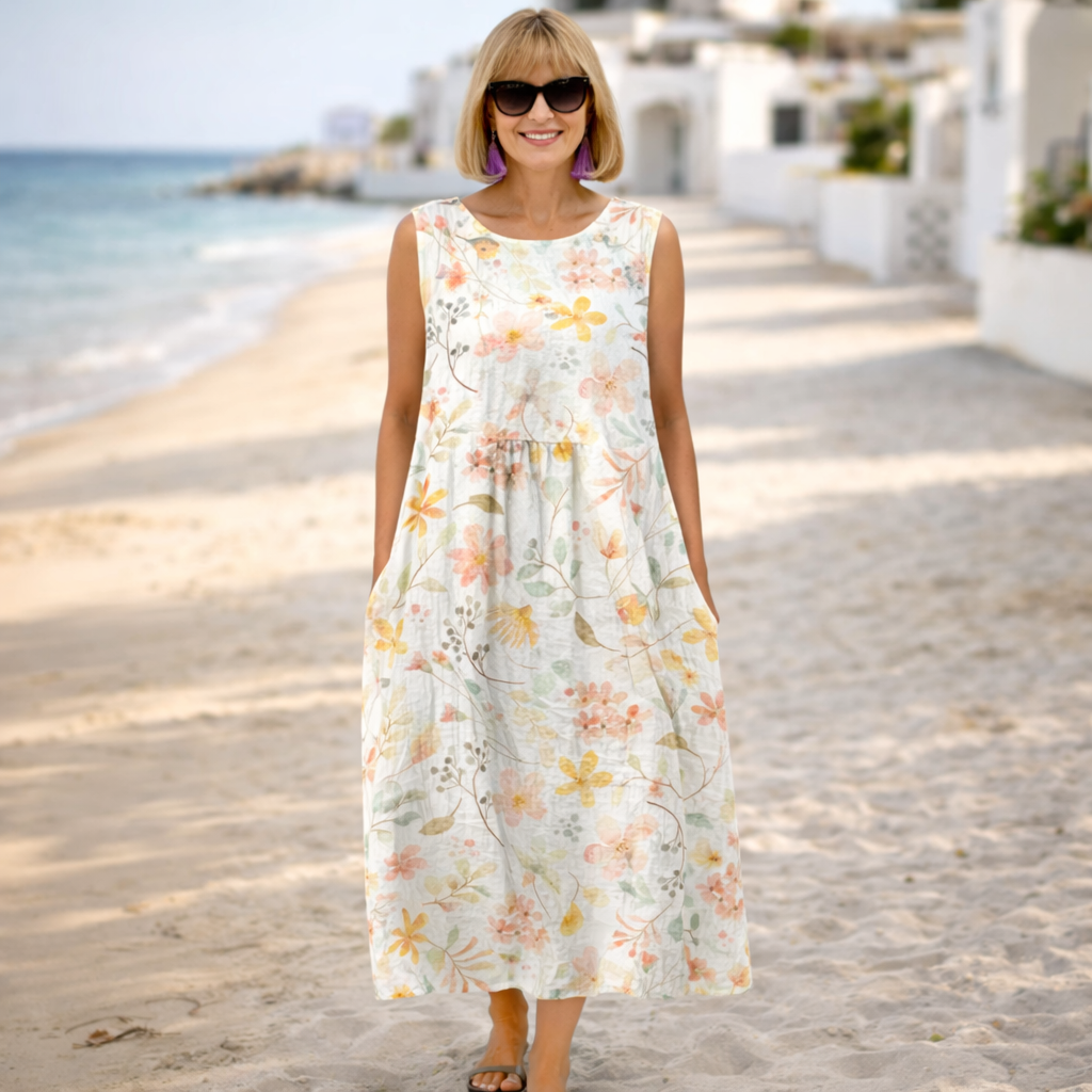 Kate | Midi Dress - Effortlessly Comfortable