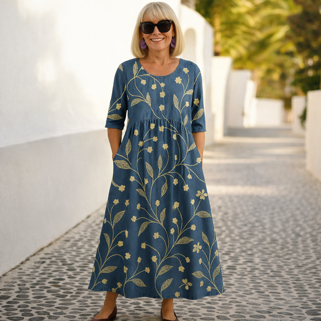 Lily | Midi Dress - Carefree Comfort