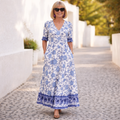 Elly | Elegant Floral Dress with a Light Touch