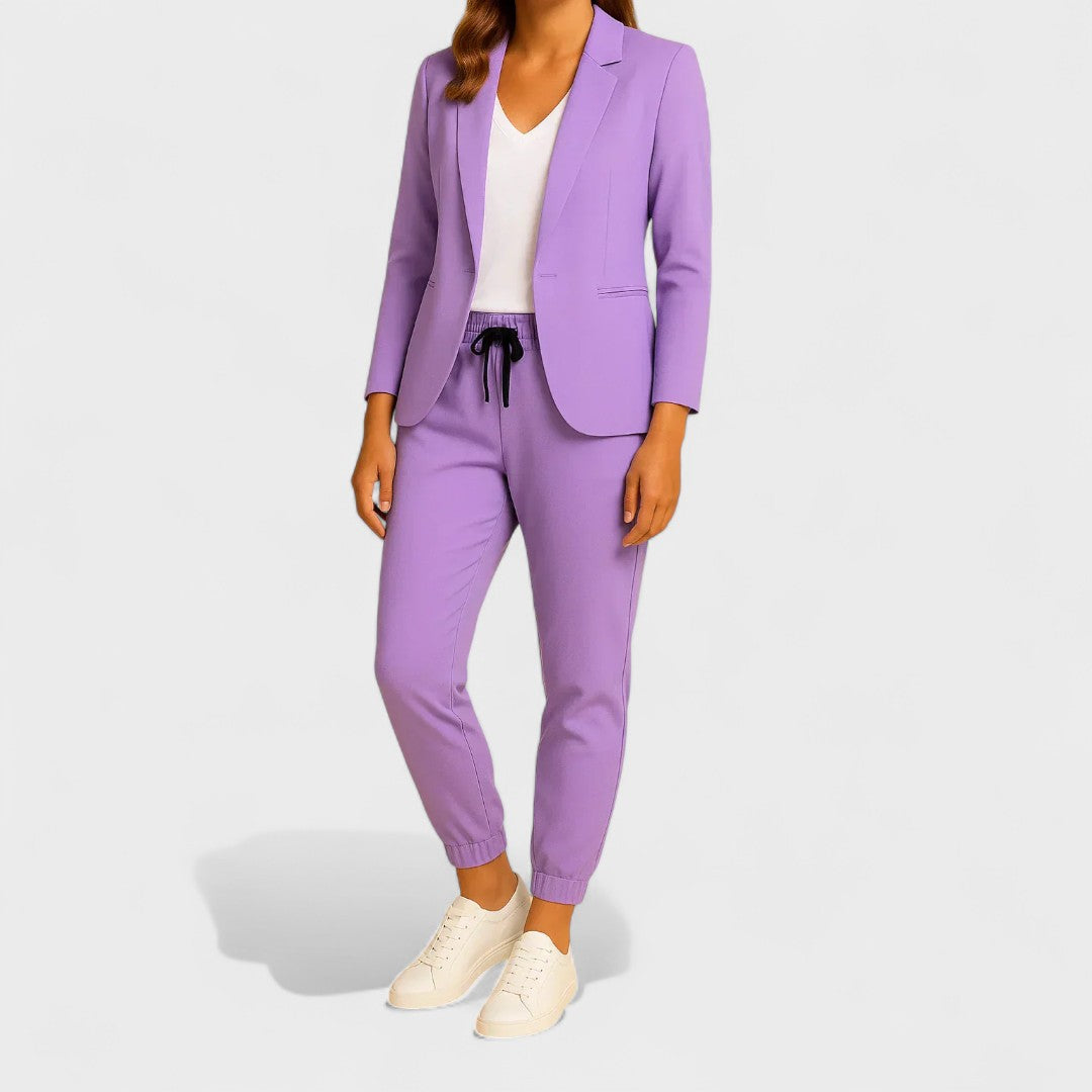 Dorotėja - Set elegant cu blazer și pantaloni
