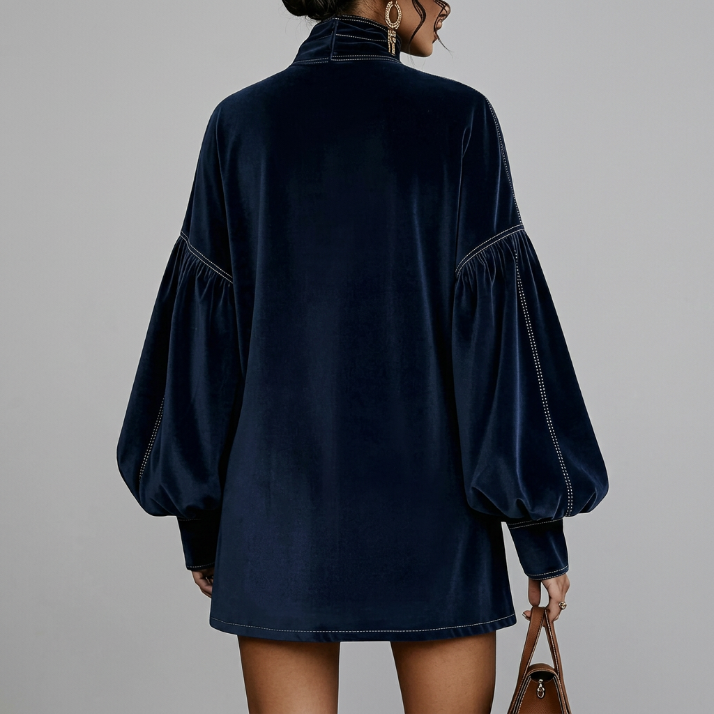 Luciana™ | Luxury Velvet Mini Dress