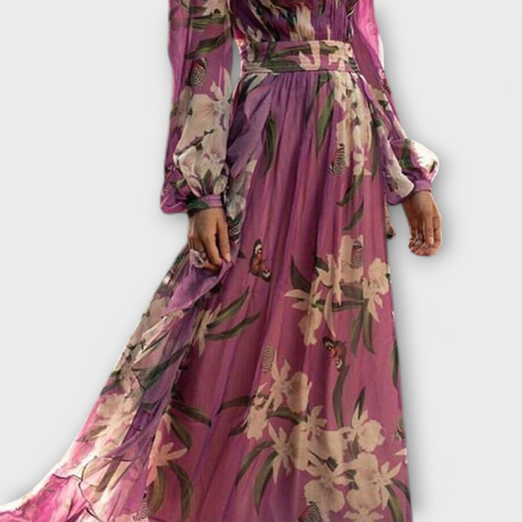 Cláudia - High-Quality Elegant Maxi Dress