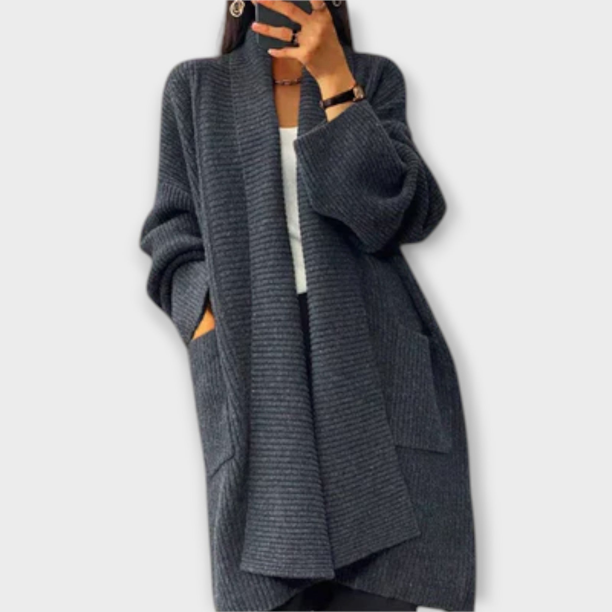 Eufemia - Long Knitted Cardigan