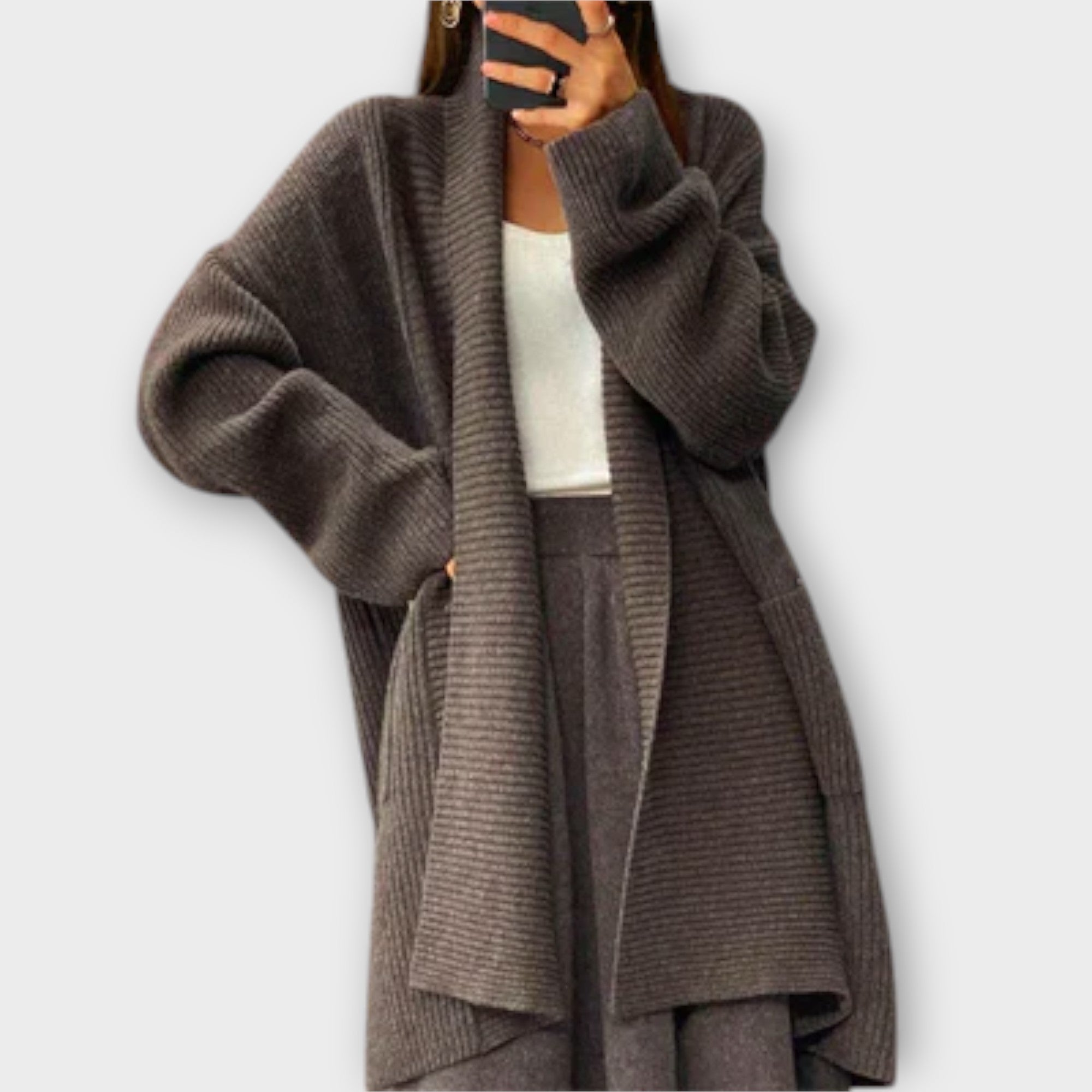 Eufemia - Long Knitted Cardigan