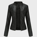 Skaistė | Elegant Leather Jacket