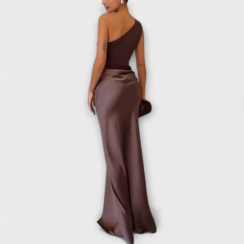 Maxi Dress with Open Strap