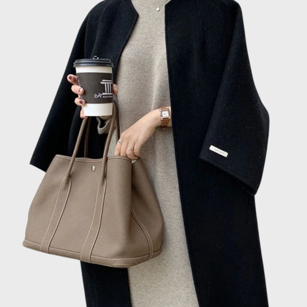 Lukrecija | Elegant Long Wool Coat