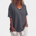Summer Shirt with V-Neck