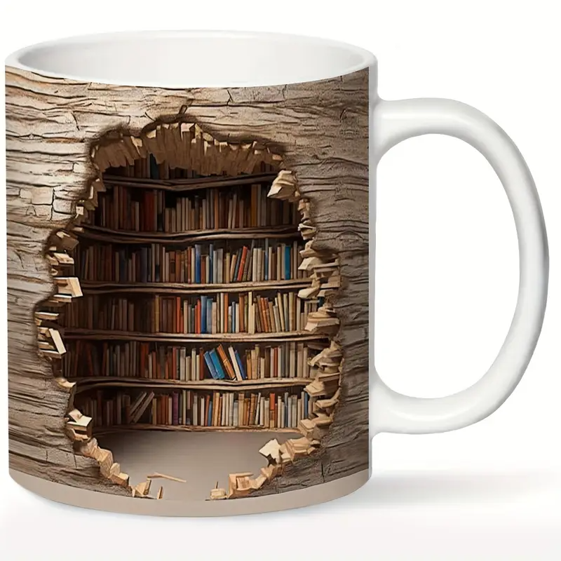 Cana de Bibliotecă Fermecătoare Activată de Căldură