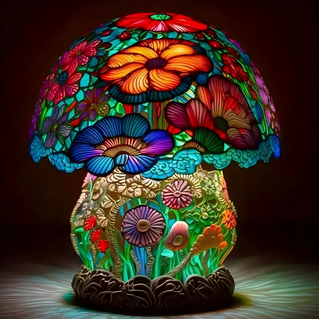 Lampa cu Ciupercă Înghețată