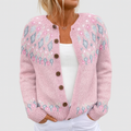 Knitted Sweater with Pattern in Loose Silhouette
