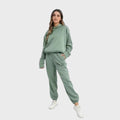 Flow | Women's Set with Hooded Sweater and Jogging Pants