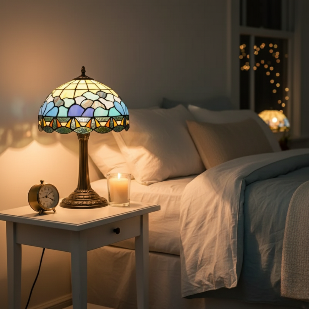 Lampa Tiffany Nordlys