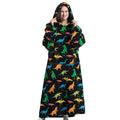 HugWear™ | Dino World Oversized Hoodie Blanket