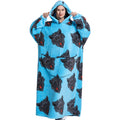HugWear™ | Fierce Wolf Oversized Hoodie Blanket