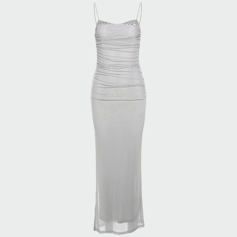 Aouri | Tulle Draped Dress