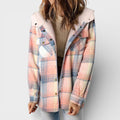 Claudia™ | Plaid Hooded Jacket