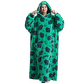 HugWear™ | Hippo Haven Oversized Hoodie Blanket