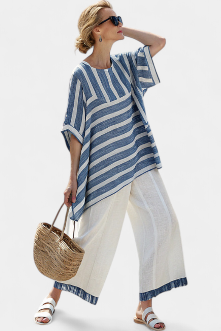 Mediterranean White Linen