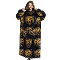 HugWear™ | Fierce Leopard Oversized Hoodie Blanket