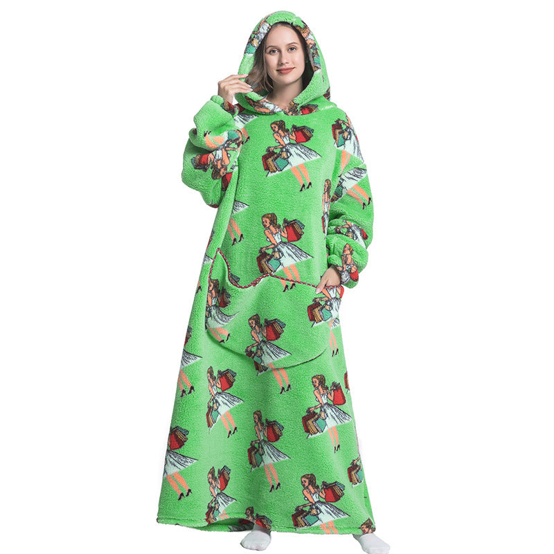 HugWear™ | Shopping Spree Oversized Hoodie Blanket
