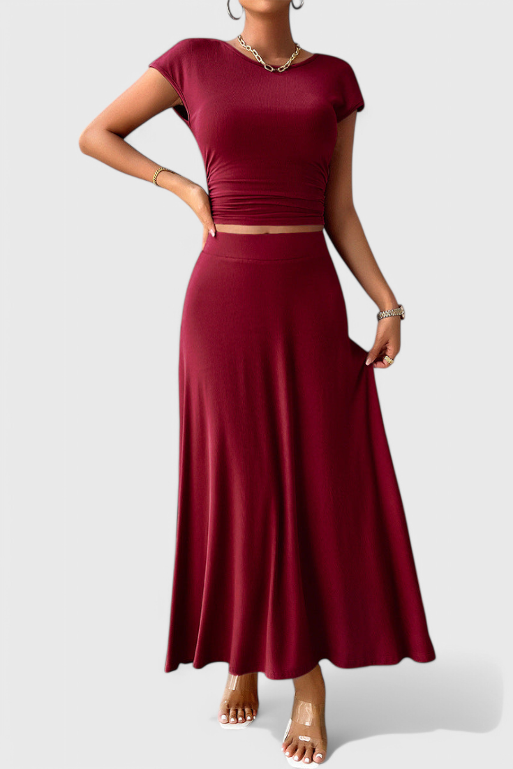 Anastasia | Top and Skirt