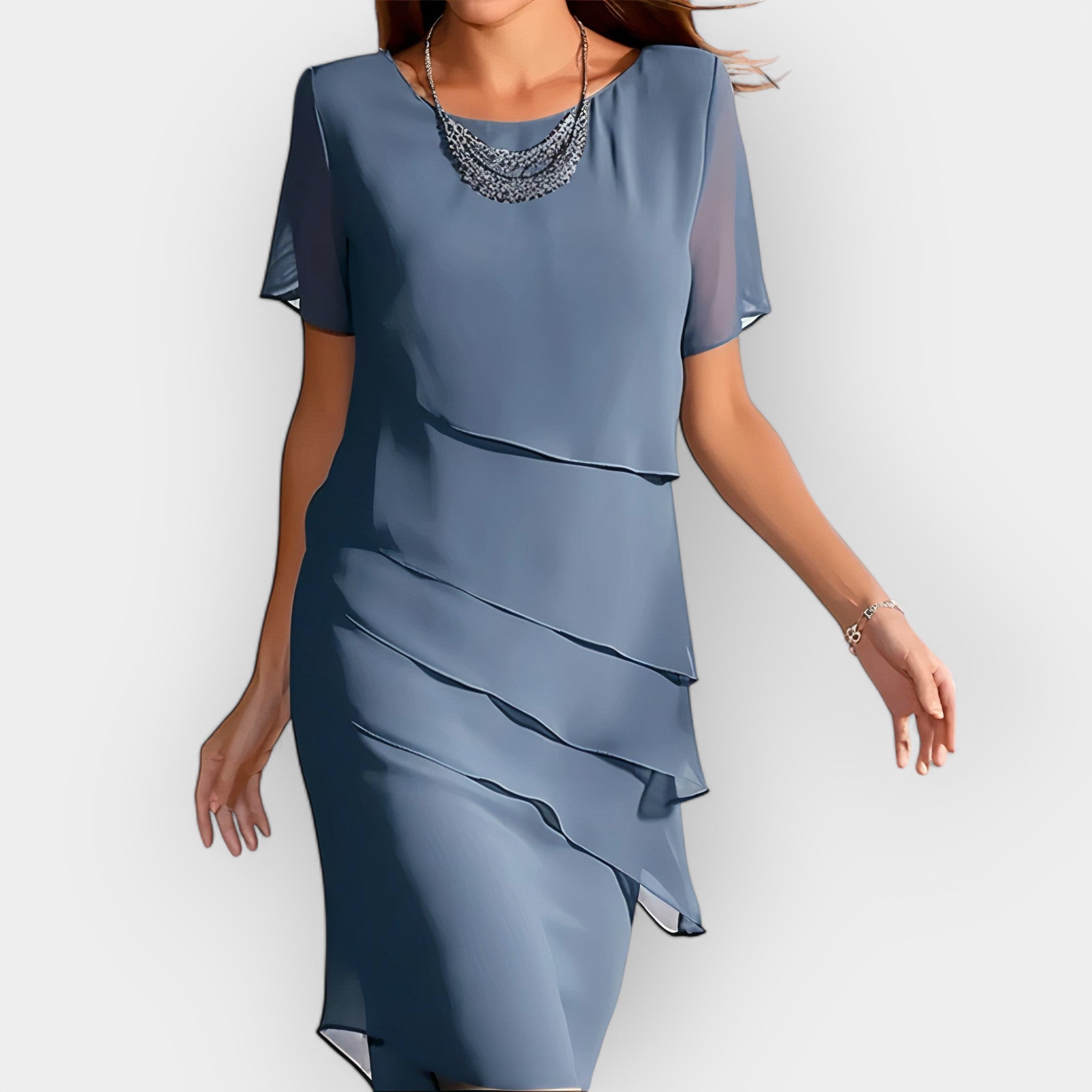 Rochie elegantă din voal