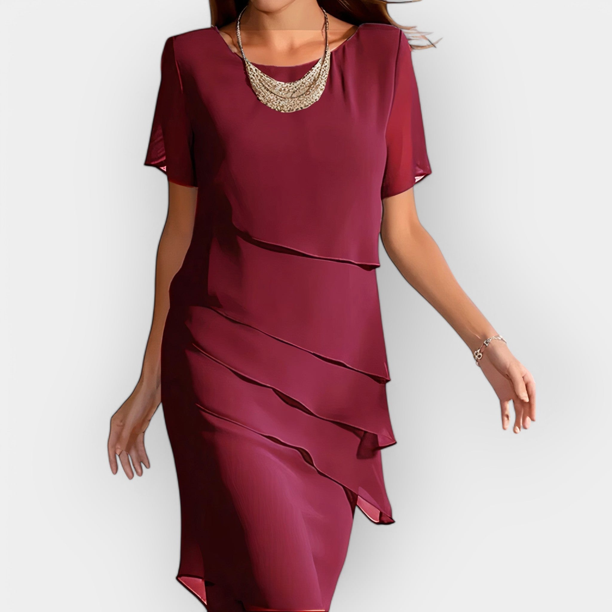 Rochie elegantă din voal
