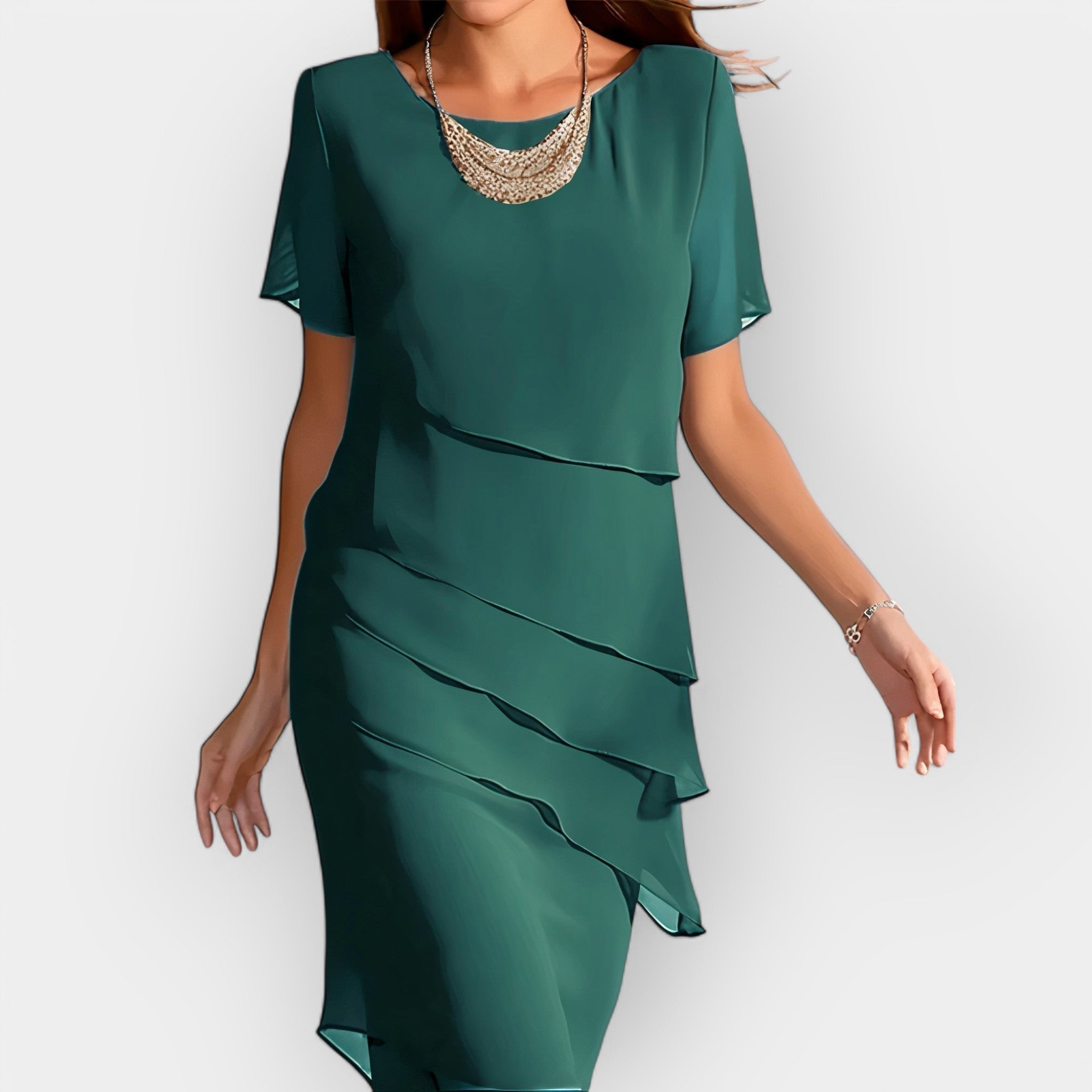 Rochie elegantă din voal