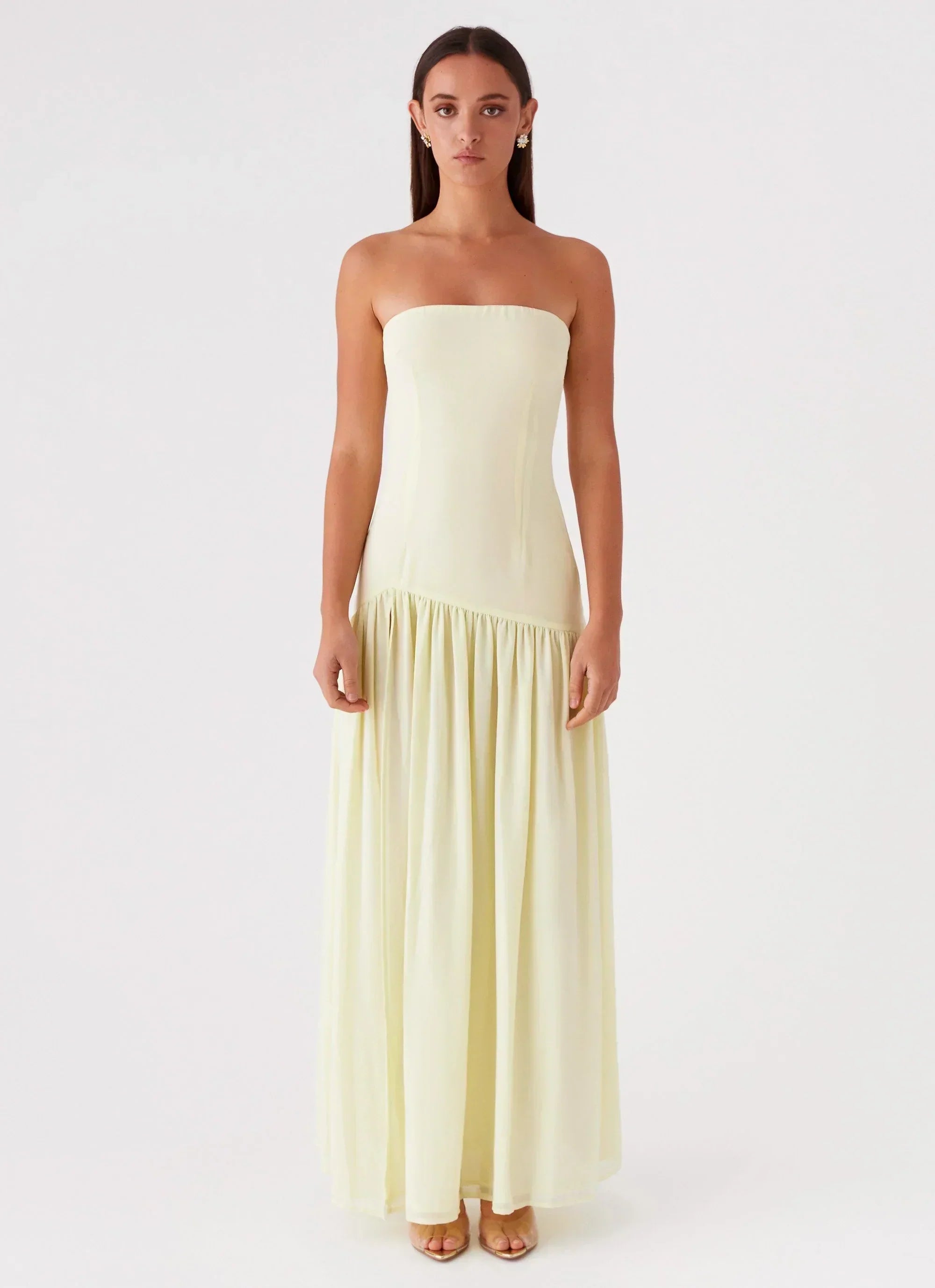 Endina | Strapless Maxi Dress