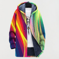 Rainbow Pattern Hoodie