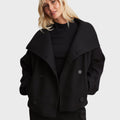 Arina | Short Wool Jacket with Double Closure