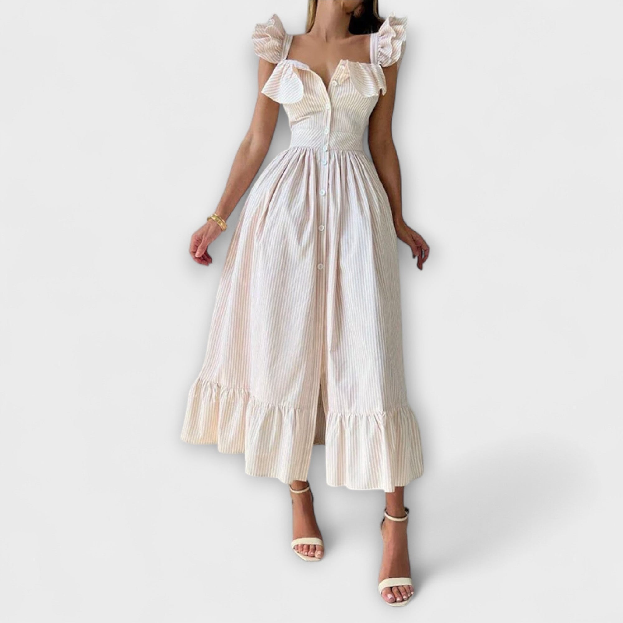 Dress with Pleats