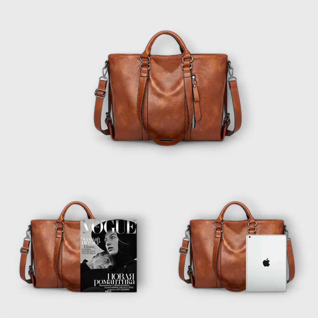Lina - Large Leather Handbag