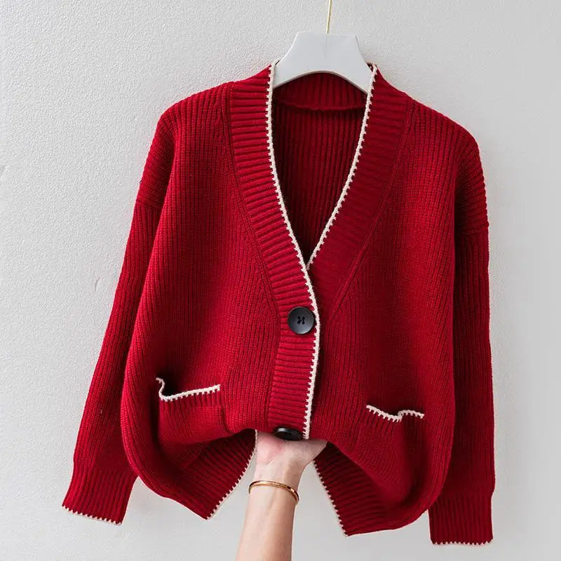 Stylish Oversized Knitted Vest