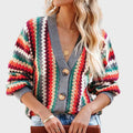 Retro Sweater with Pattern