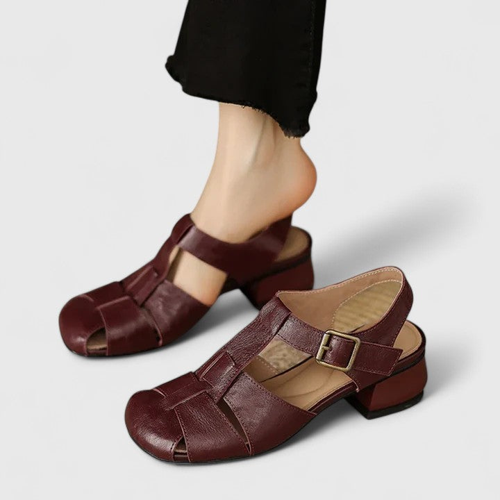 Daina - Elegant Leather Sandals