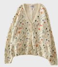 Stylish Crocheted Vest with Floral Pattern