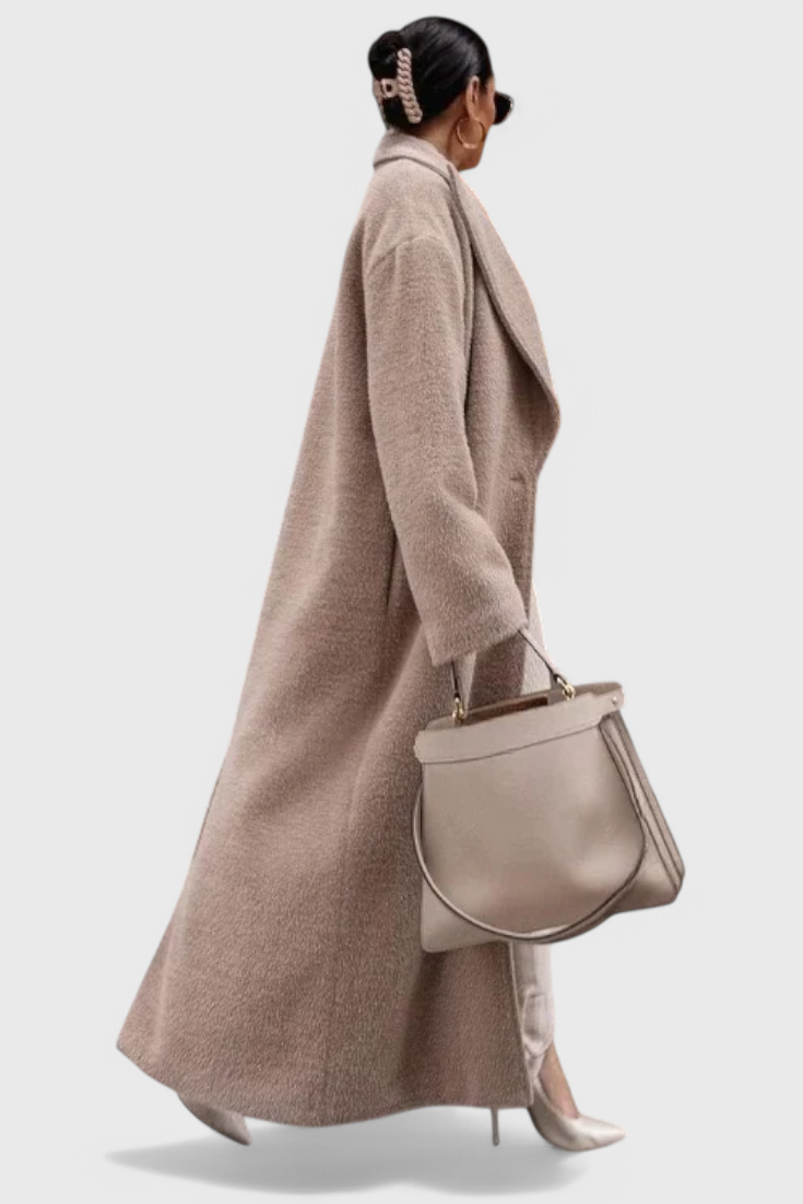 Chloe™ | Elegant Structured Long Coat