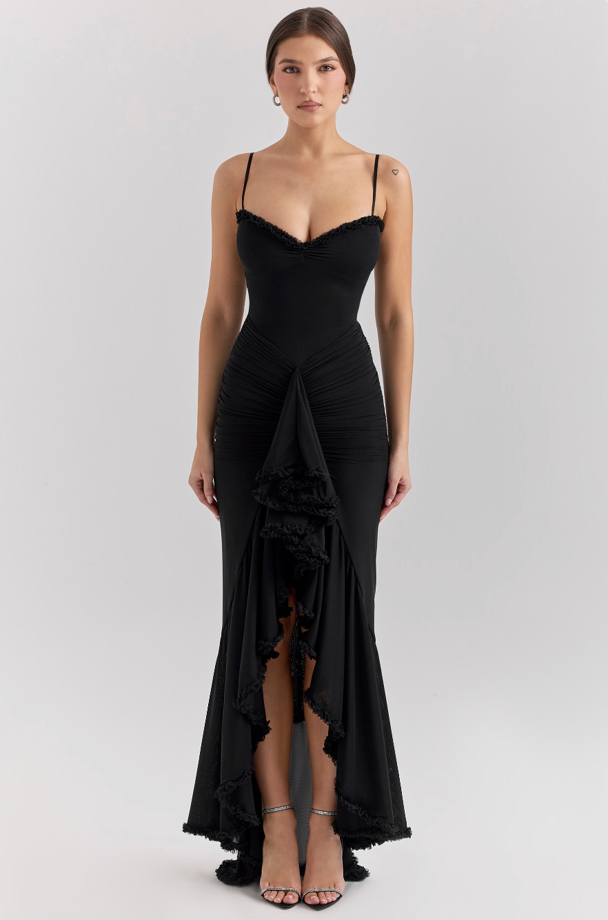 Elma | Dress with Ruffles