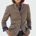 Stylish Short Blazer with Pockets