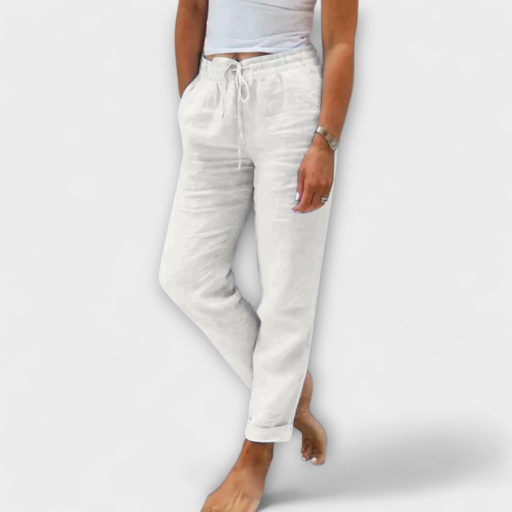 Ava™ - Pantaloni din in ușori