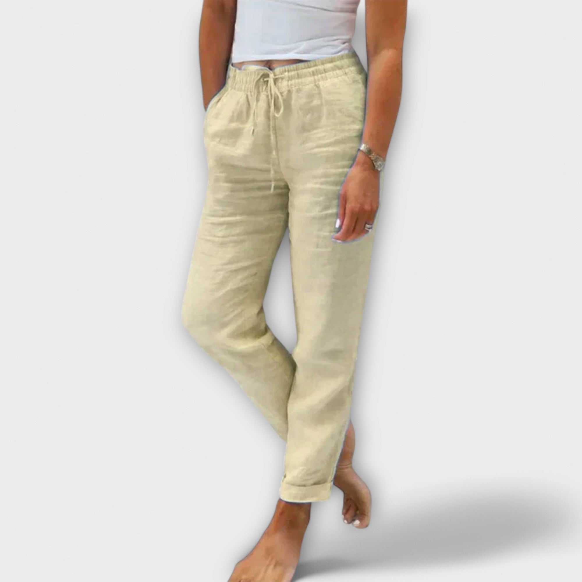Ava™ - Pantaloni din in ușori