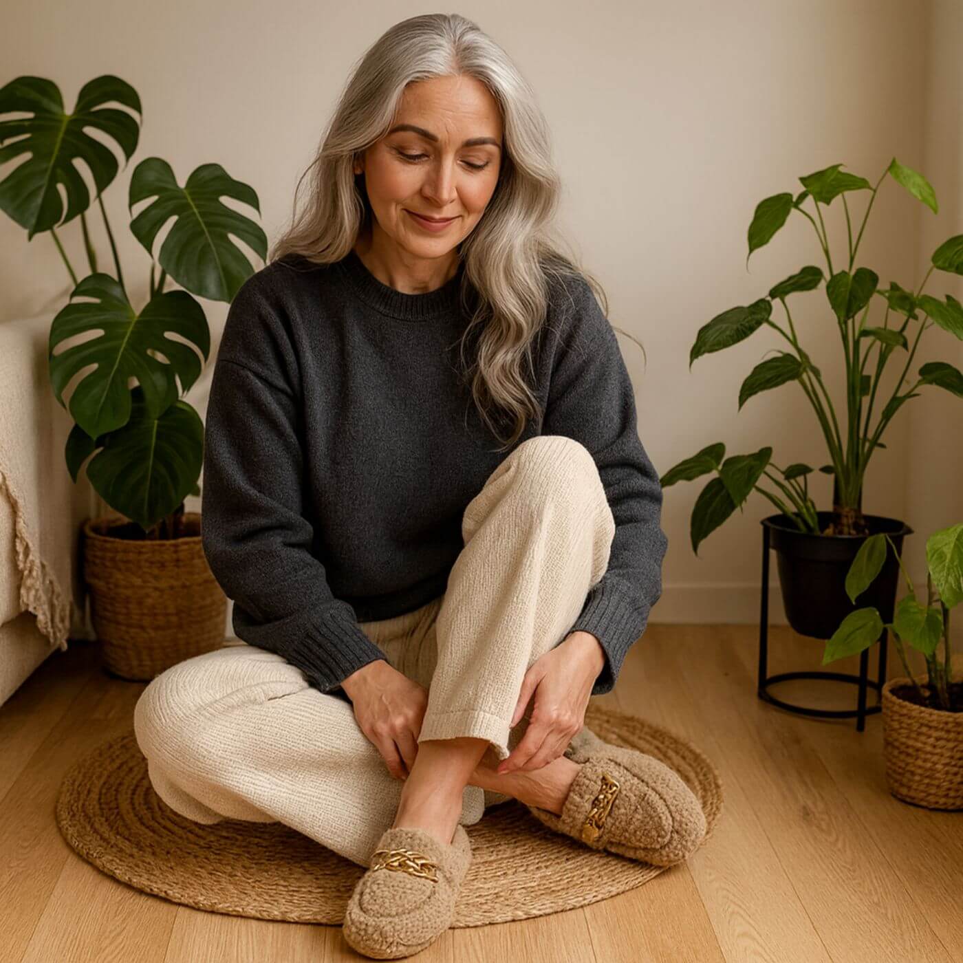 Svana | Luxury Fleece-Lined Warm Moccasins