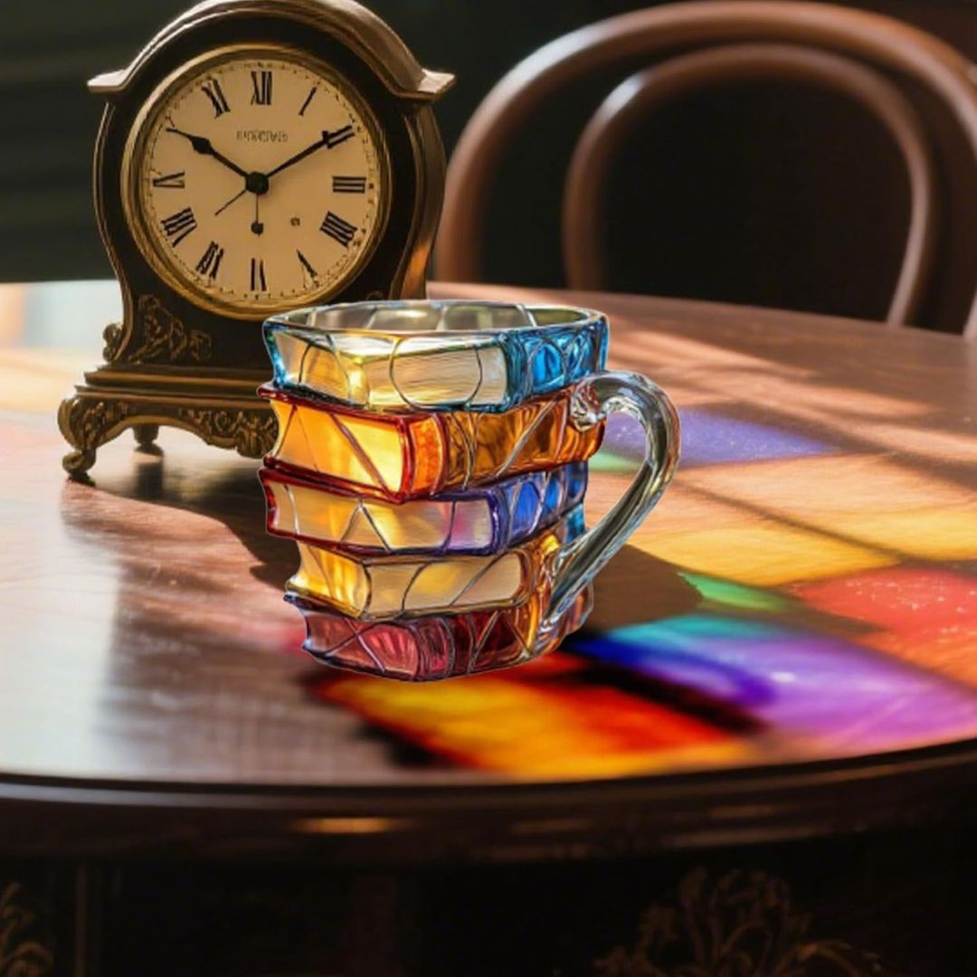 Unique Handmade 3D Reading Mug