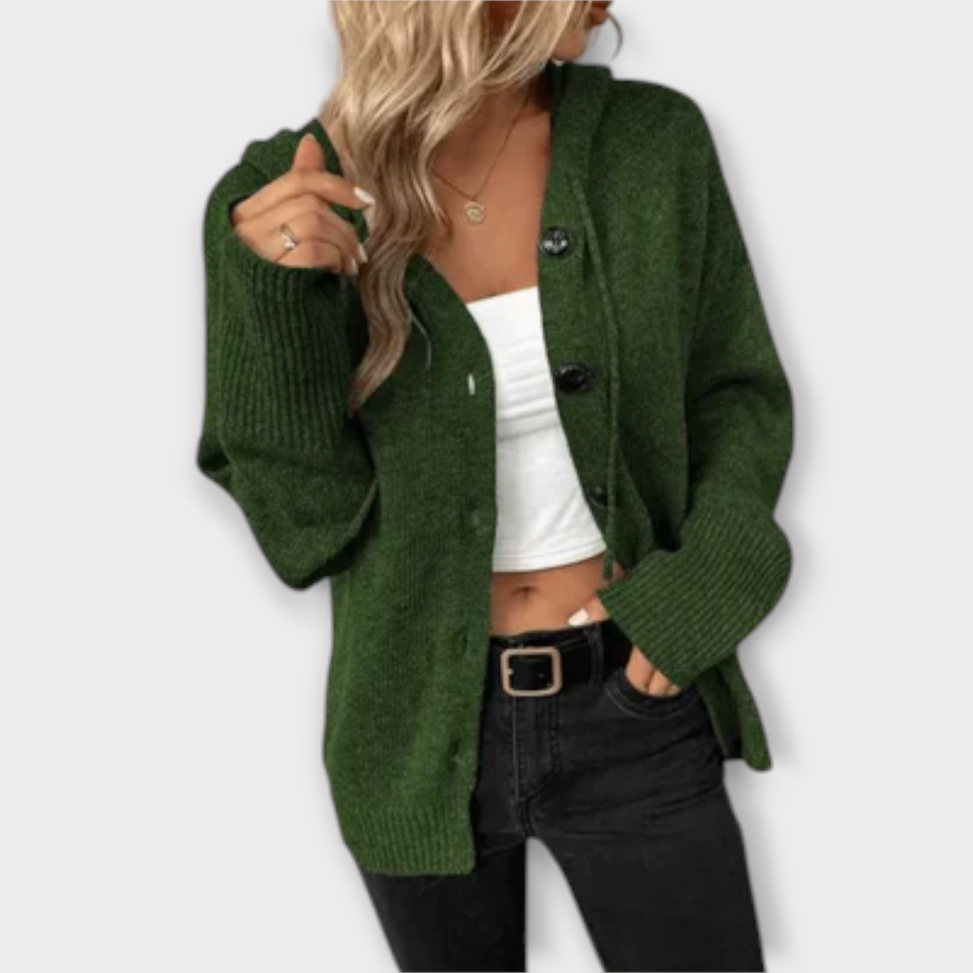 Brittan - Sweater with Buttons