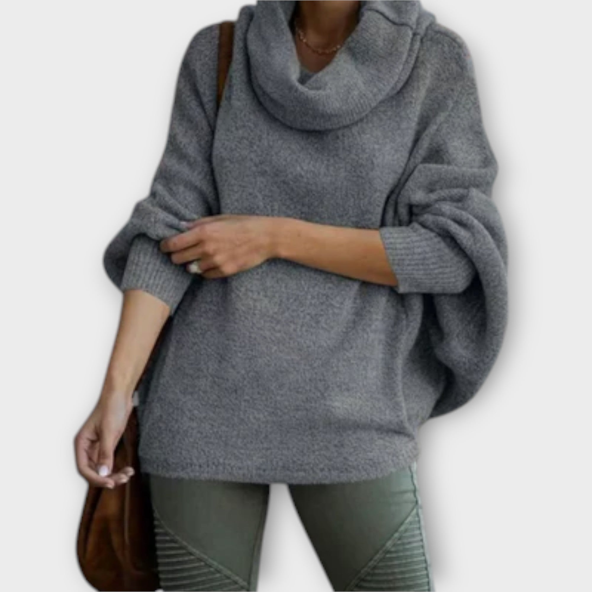 Ulrike - Elegant Women's Sweater with High Neck