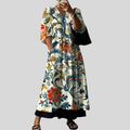 Elegant Dress with Tiana Print