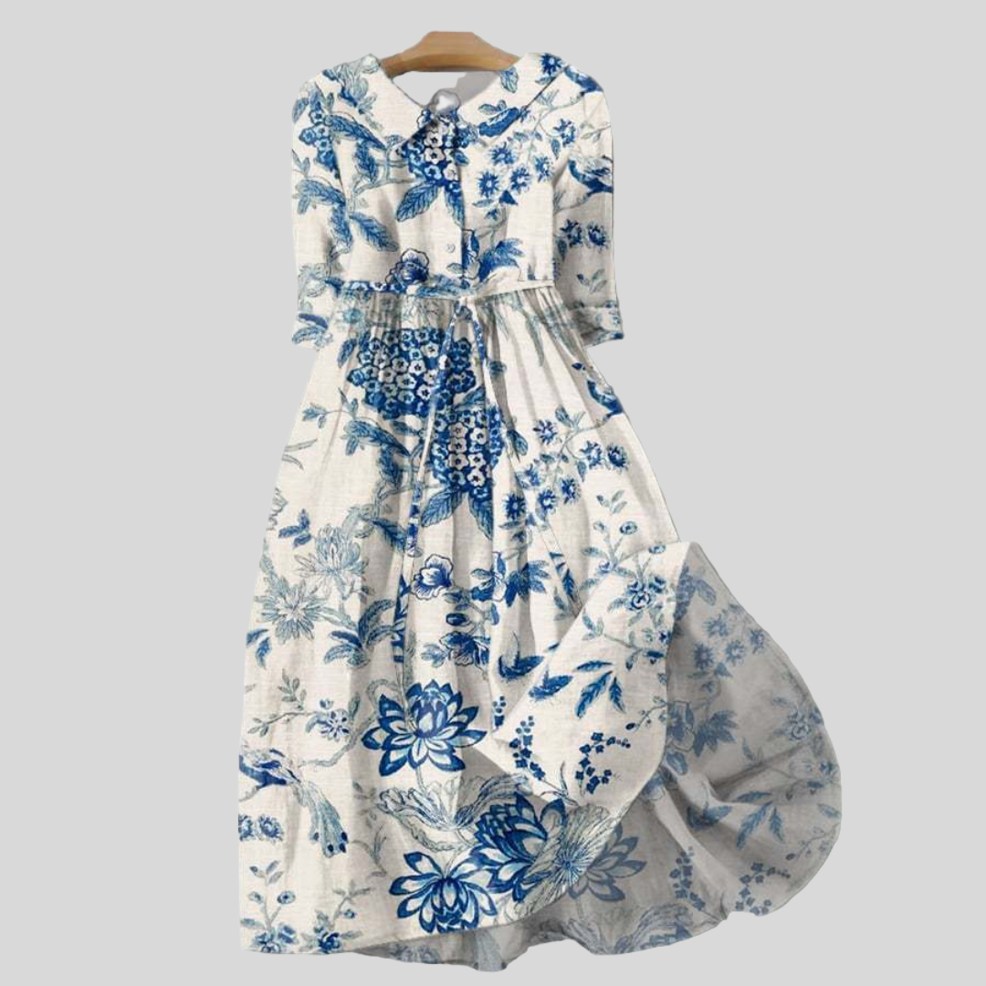 Rochie florală din porțelan